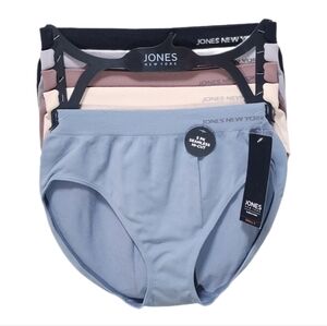 Jones New York Panties 5-Pack Seamless Hi-Cut Women’s Underwear Size S